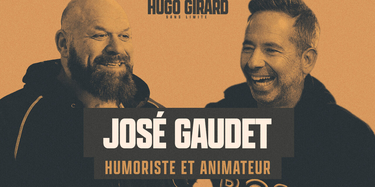 José gaudet humoriste au podcast Hugo Sans Limite