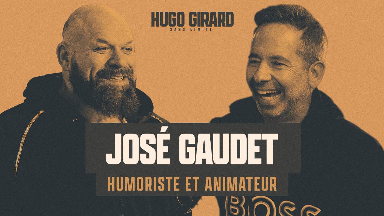 José gaudet humoriste au podcast Hugo Sans Limite