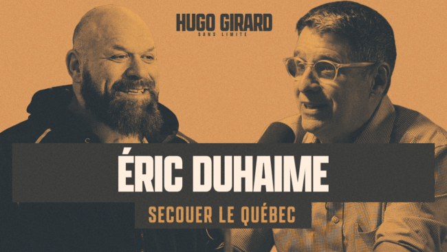 Éric Duhaime et Hugo Girard