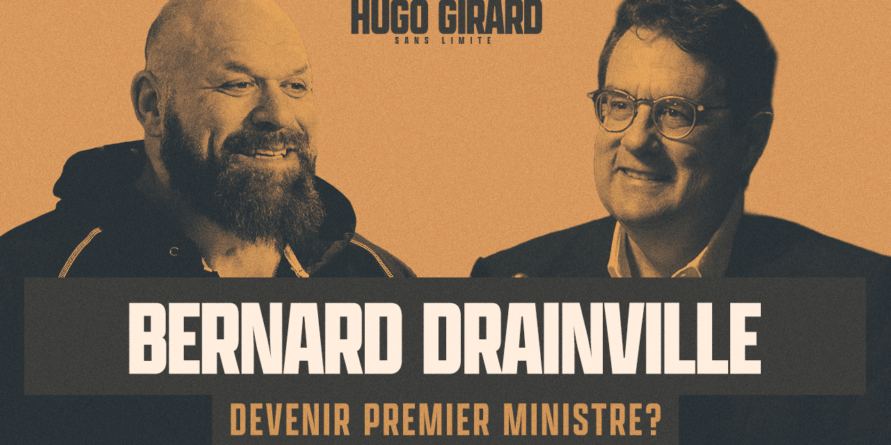 Bernard Drainville et Hugo Girard