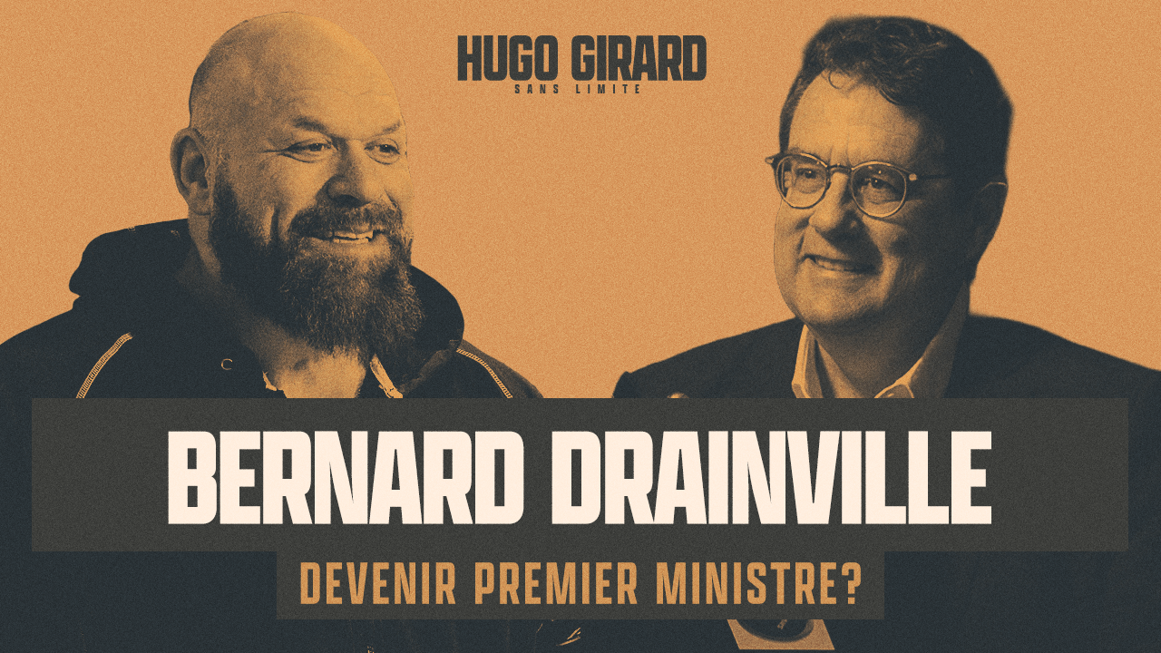 Bernard Drainville et Hugo Girard