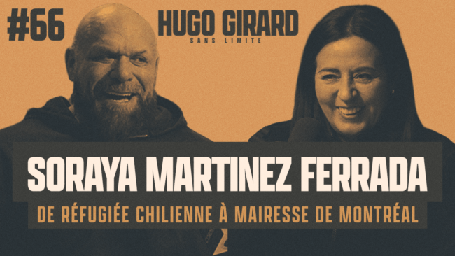 Soraya Martinez Ferrada et Hugo Girard
